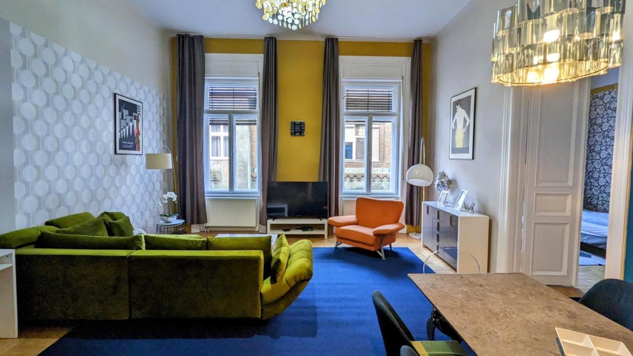 Freeparking - Great Synagogue Apartment, 2 Bedroom, 5 People ,Wifi, Ac Budapest Eksteriør billede
