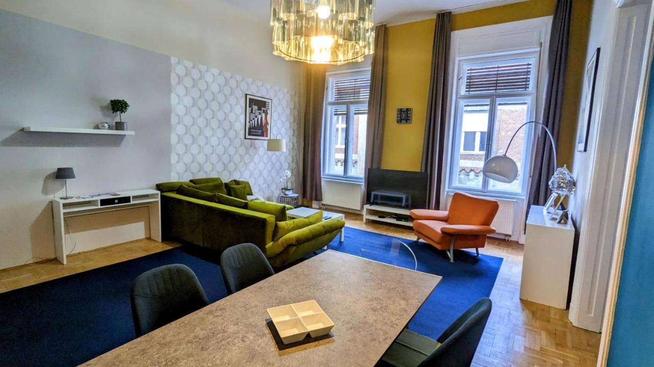 Freeparking - Great Synagogue Apartment, 2 Bedroom, 5 People ,Wifi, Ac Budapest Eksteriør billede